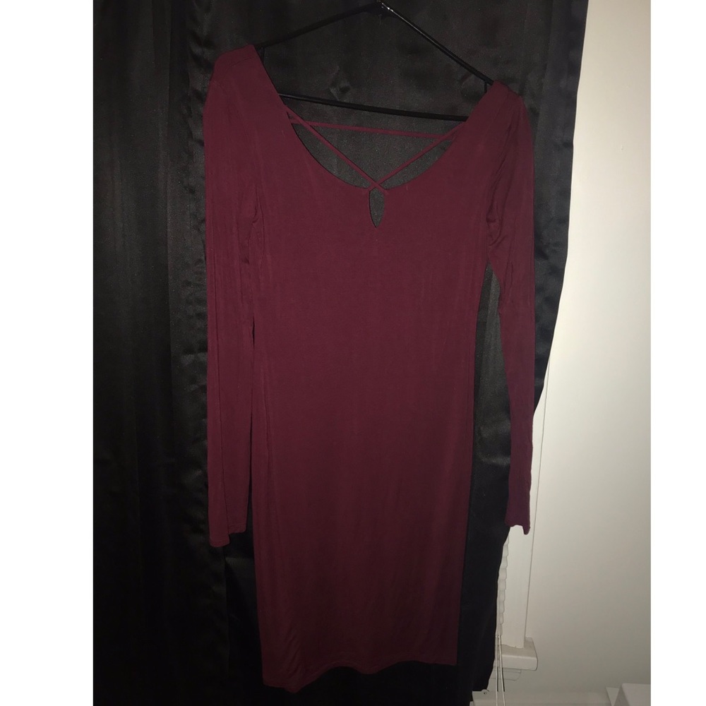 Sexy Burgundy Dress, NEVER WORN